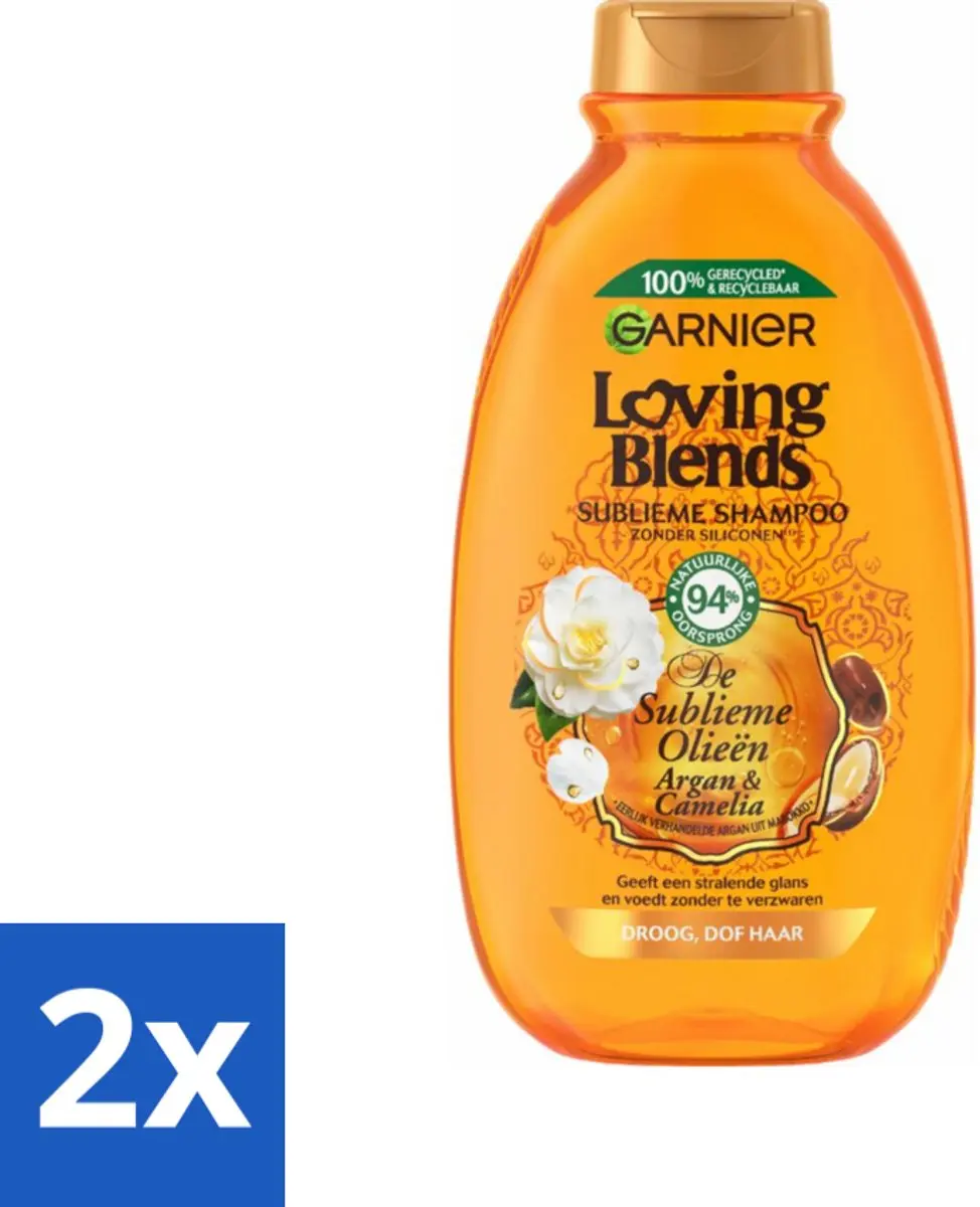 Garnier Loving Blends Argan & Cameliaolie Shampoo 600ml