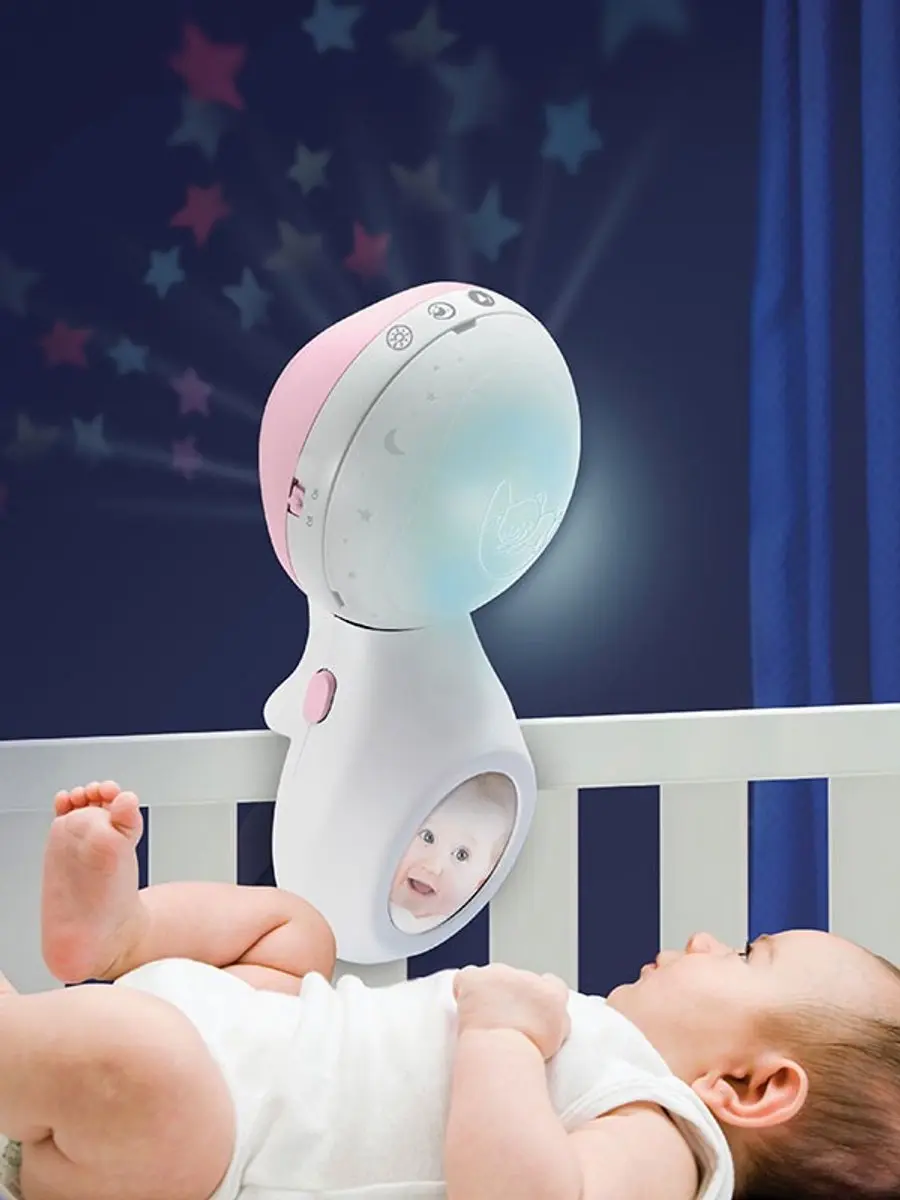 Infantino Muziekmobiel Projector 3-in-1 - Roze - afbeelding 6 van 6