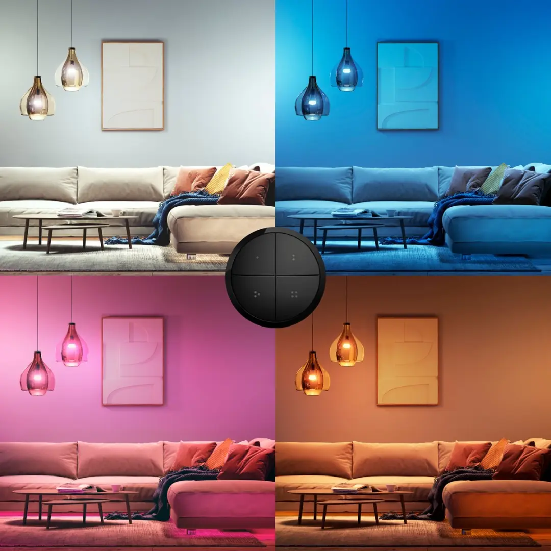 Philips Hue Tap Dial Switch Zwart - 2 Stuks