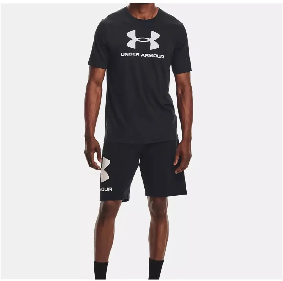 Under Armour Sportstyle Logo Tee 1329590-001 - Zwart S