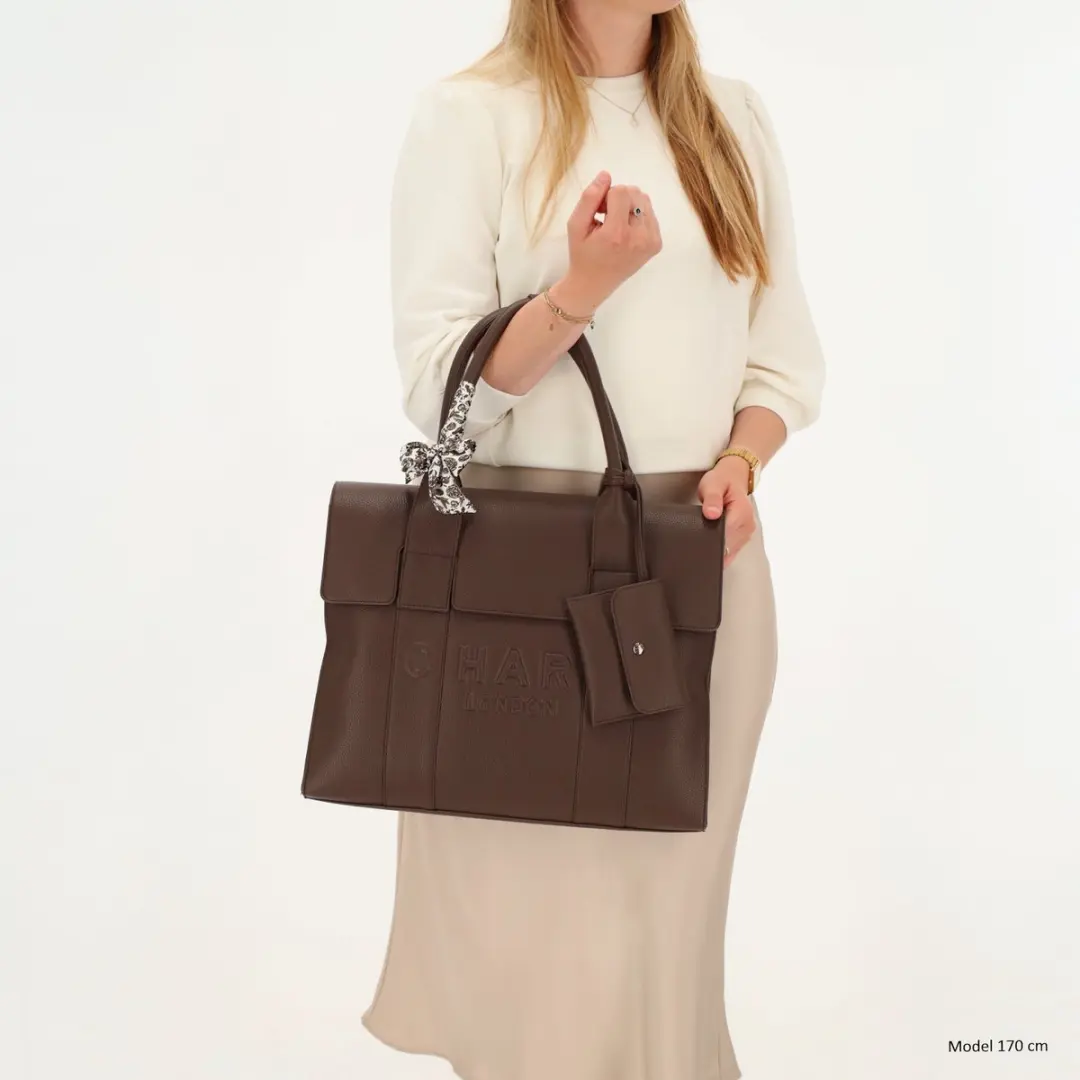 Charm London Bond Luiertas - Donkerbruin - afbeelding 6 van 6