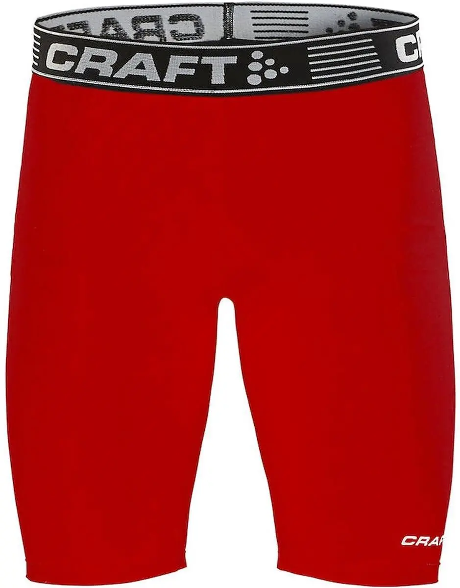 Craft Pro Control Compressieshort Rood M