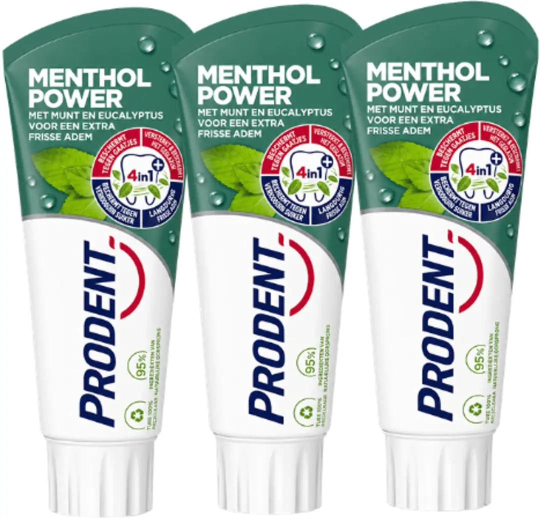 Prodent Menthol Power Tandpasta 225ml