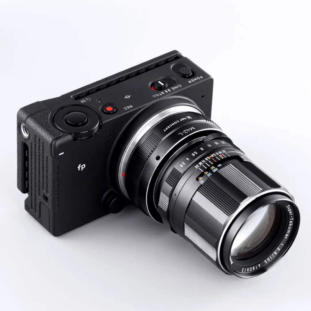 K&F Concept M42 Leica L SL Adapter - KF06.476 - Zwart - afbeelding 6 van 6
