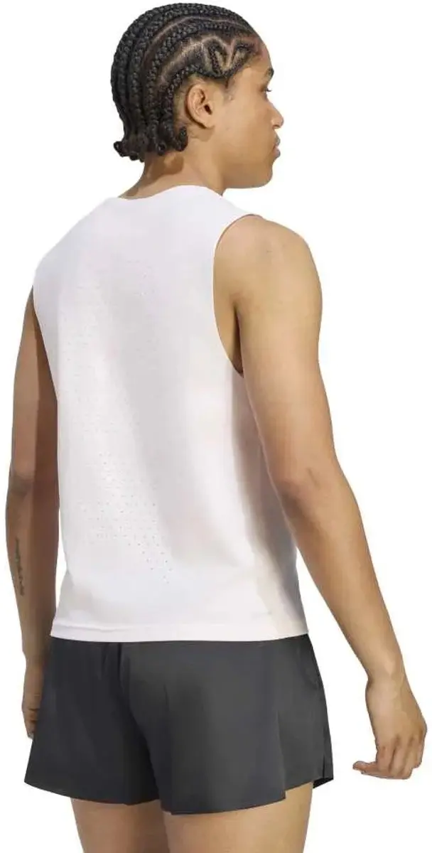 Adidas Match Pro Mouwloos T-shirt M - Wit