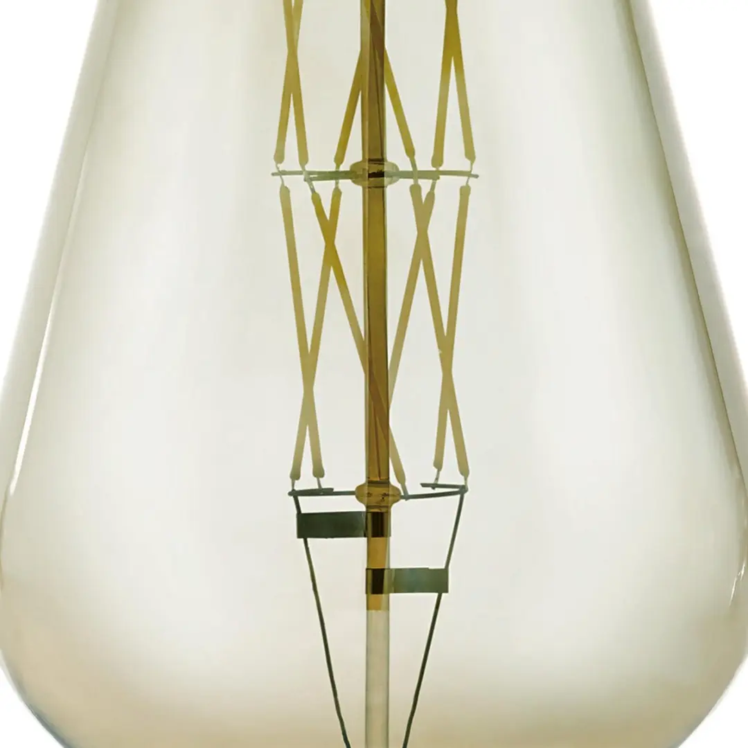 Eglo LM Led E27 Lichtbron 8W - Ø16,5cm - Zwart/Transparant