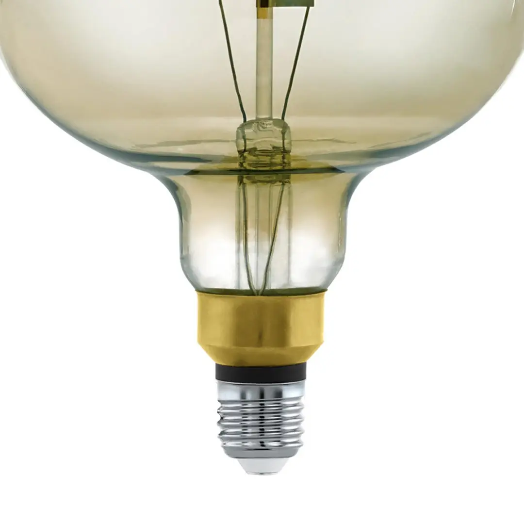 Eglo LM Led E27 Lichtbron 8W - Ø16,5cm - Zwart/Transparant