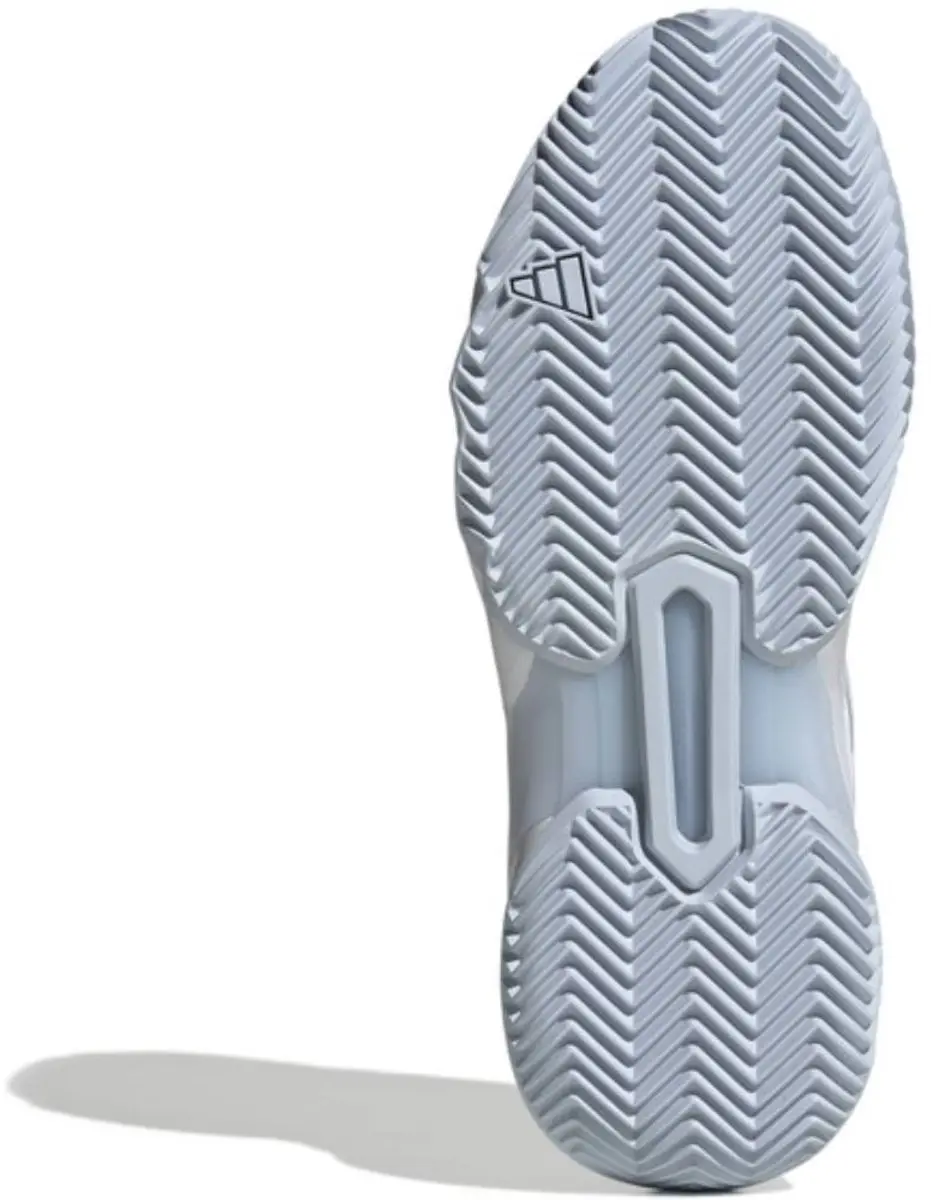 adidas CourtJam Control 3 Padelschoenen - 38 - Wit/Lichtblauw