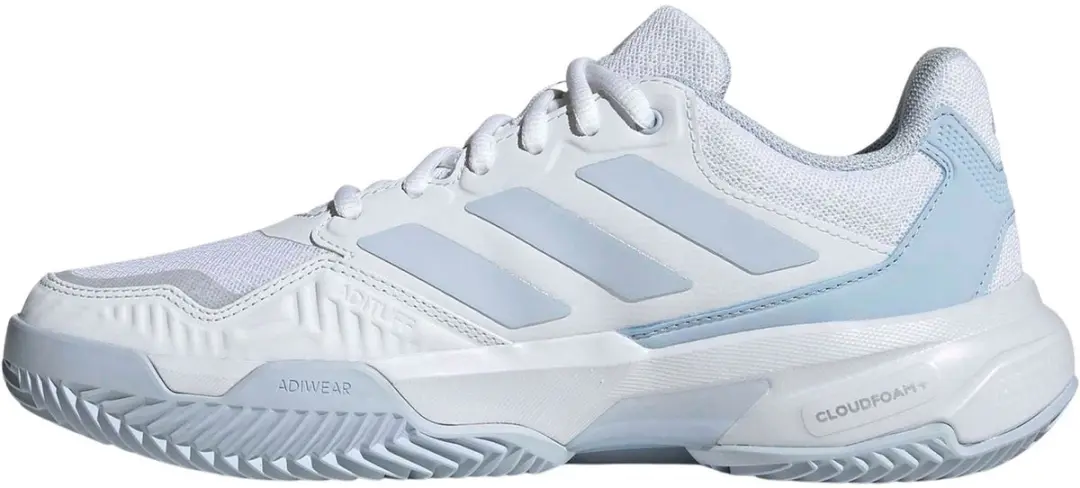 adidas CourtJam Control 3 Padelschoenen - 38 - Wit/Lichtblauw - afbeelding 6 van 6