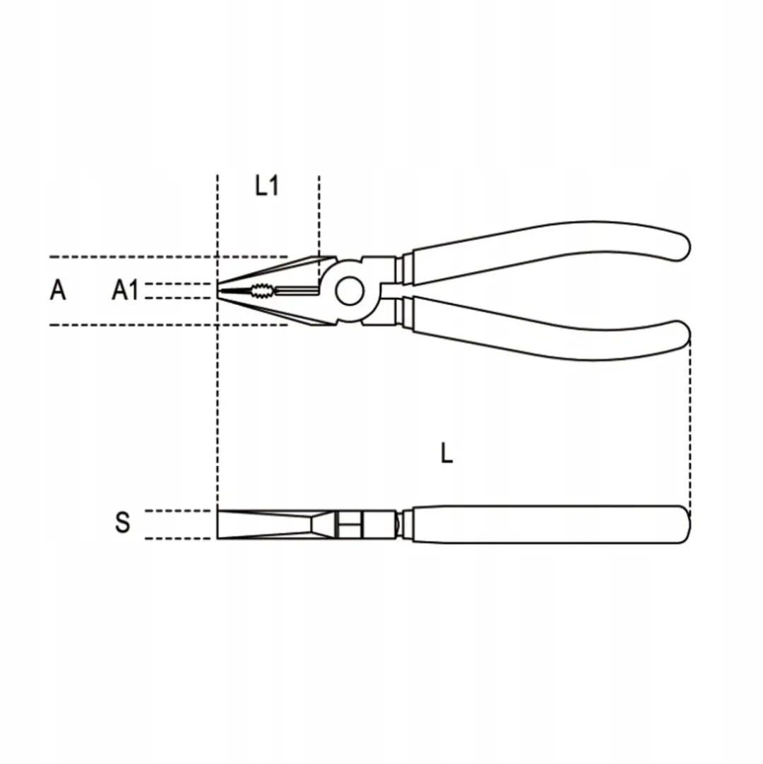 Beta Universele Tang 180mm - Composiet Handgrepen