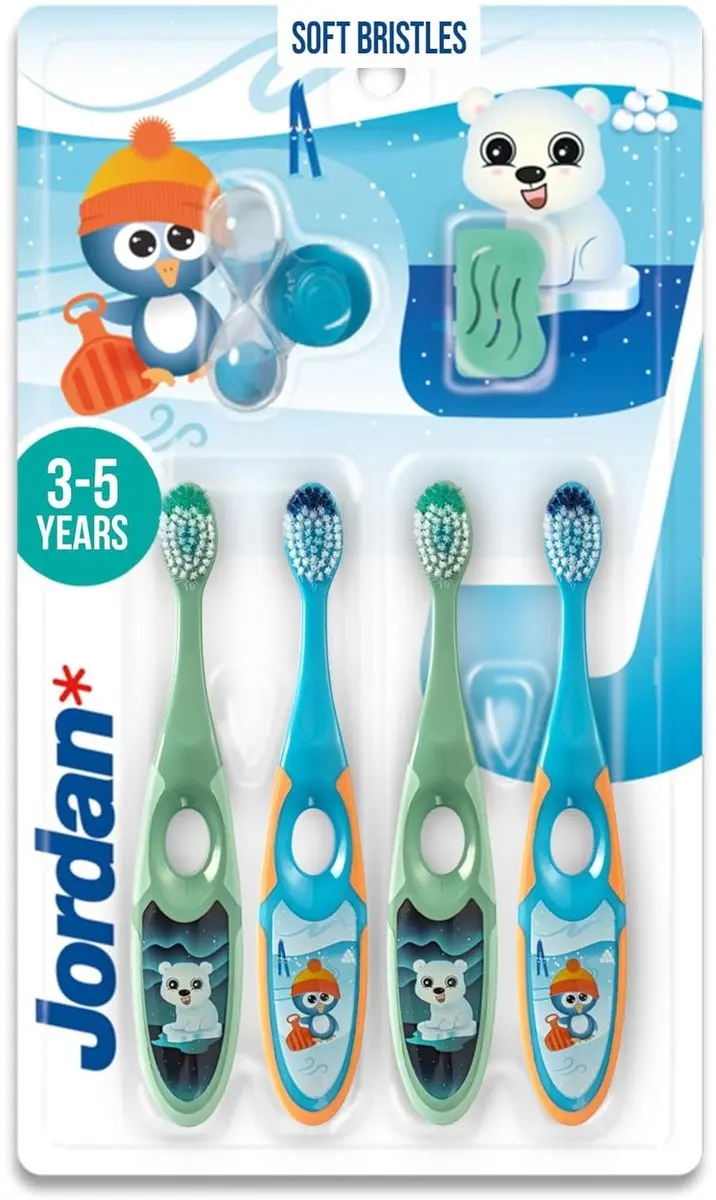 Jordan Step 2 Kinder Tandenborstel 3-5 Jaar