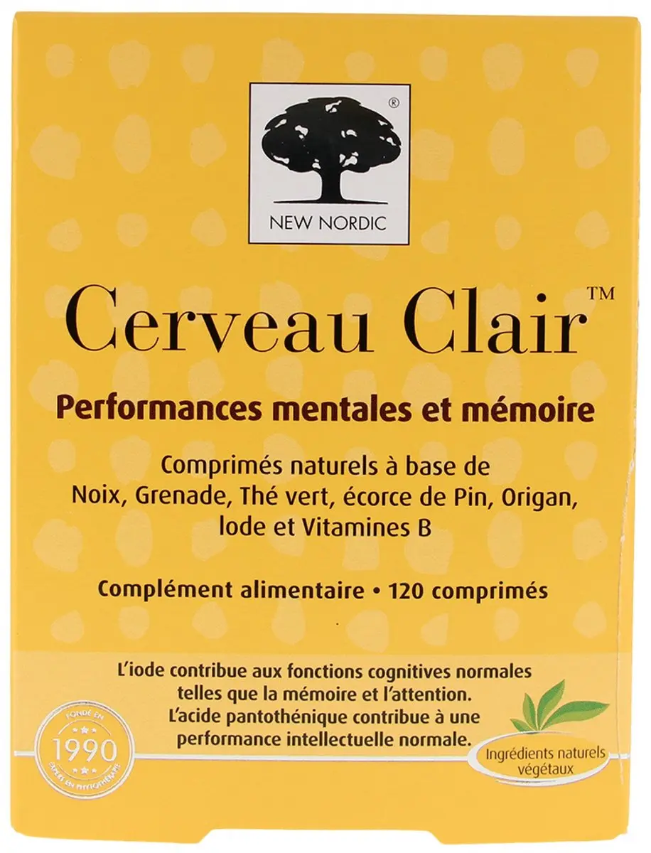 New Nordic Clear Brain 120 Tabletten