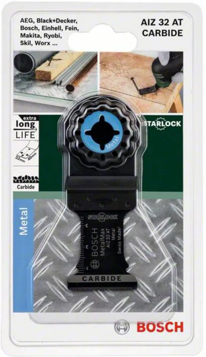 Bosch AIZ 32 AT CARBIDE invalzaagblad - 32 x 50 mm - Voor metaal