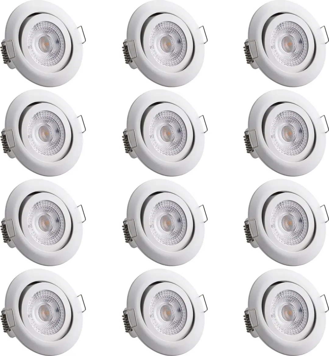Monzana Inbouwspot 12-delig LED