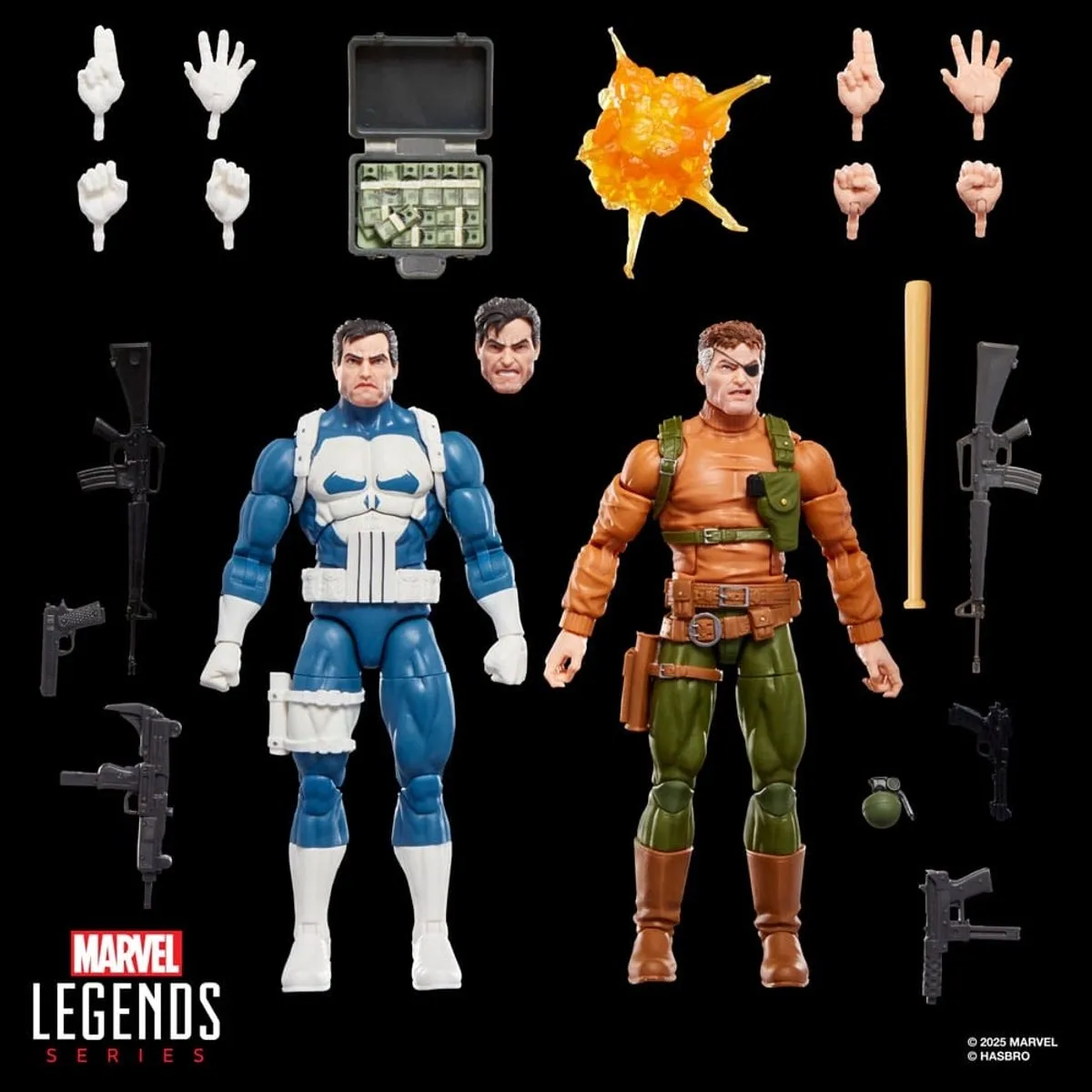 Hasbro Marvel Legends Gamerverse Punisher & Nick Fury 2-Pack