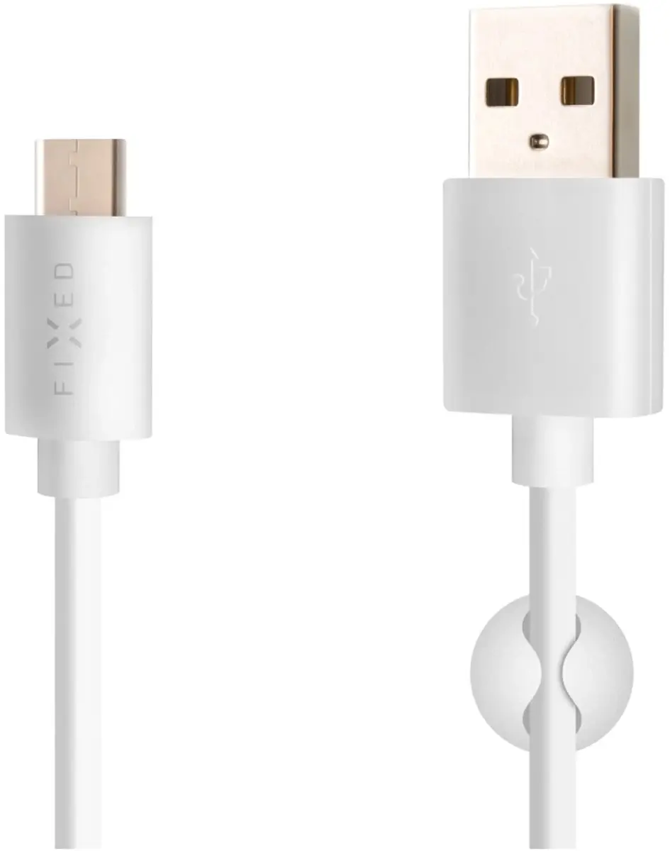 Fixed FIXD-UC-WH USB-A naar USB-C Kabel 1m