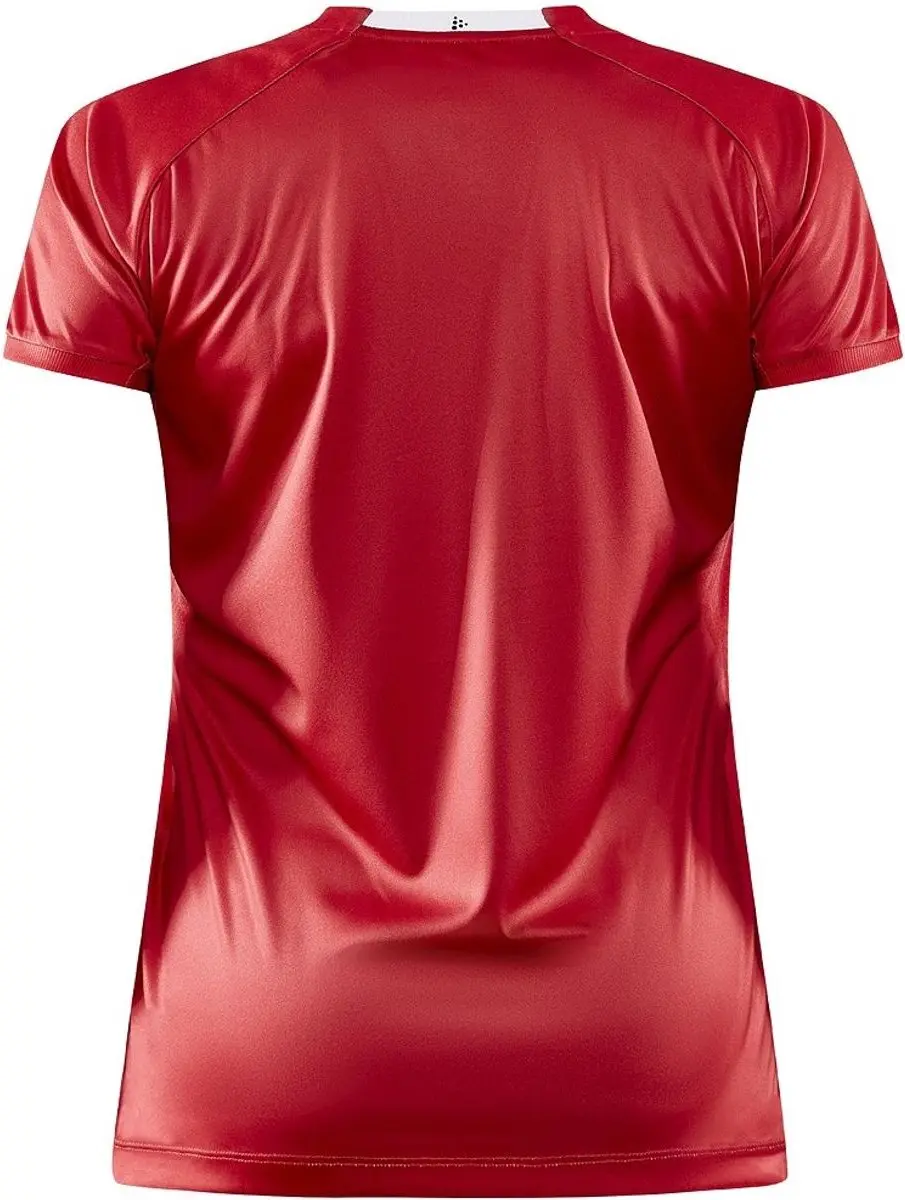 Craft Progress 2.0 Stripe Shirt Dames - XL - Rood/Wit