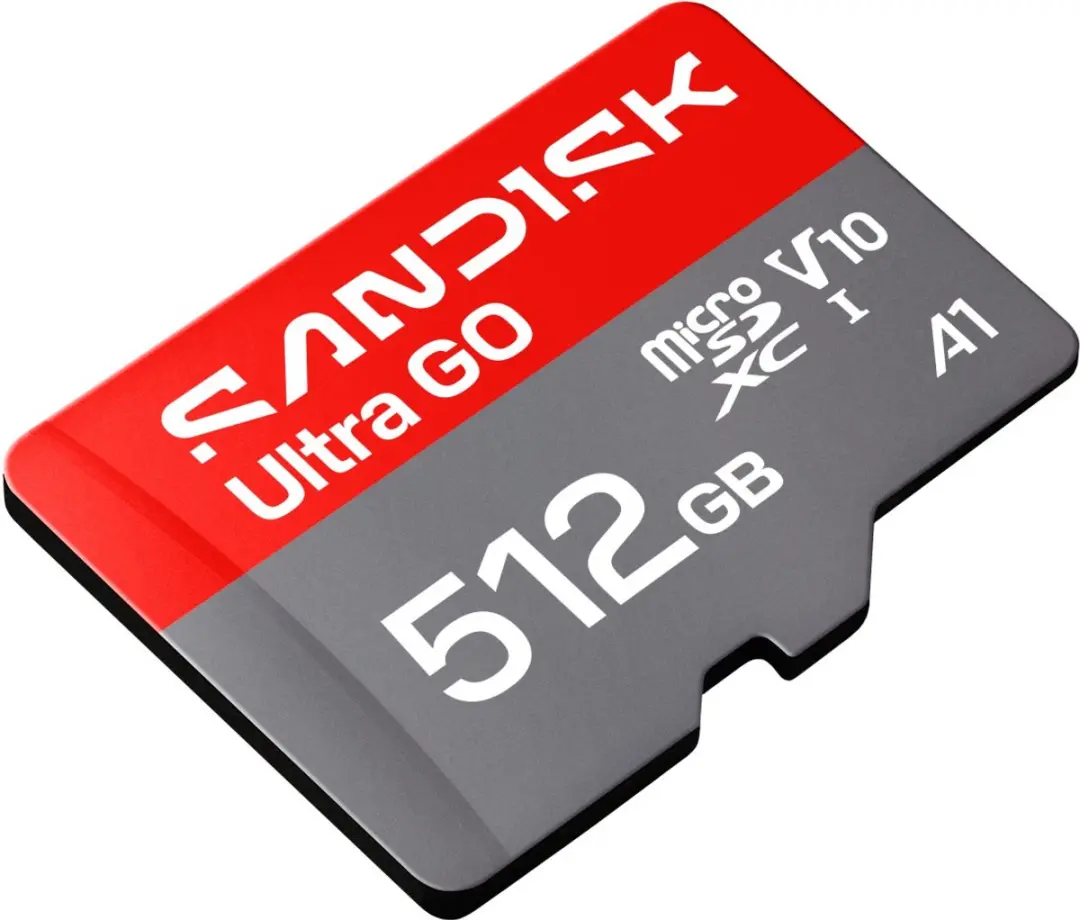 SanDisk microSDXC Ultra GO 512GB - UHS-I U1 A1