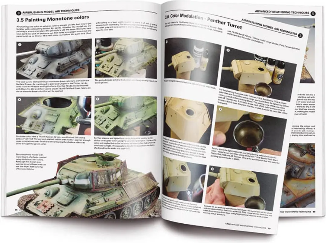 Vallejo Book Airbrush & Weathering Techniques