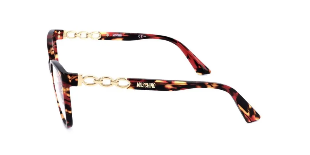 Moschino MOS588-93W Brillenframe Dames - Ø53mm - Havana