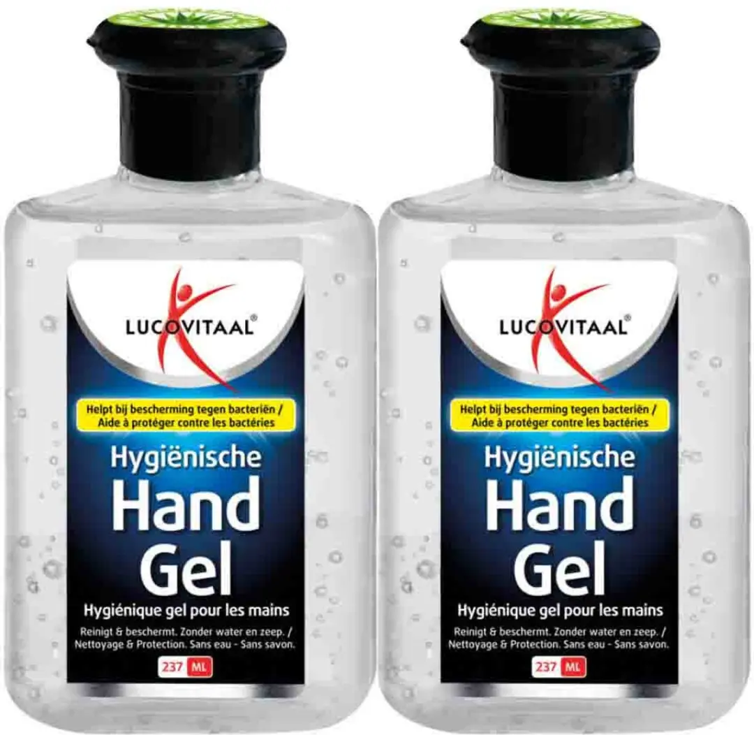 Lucovitaal Hygiënische Handgel 2x237ml