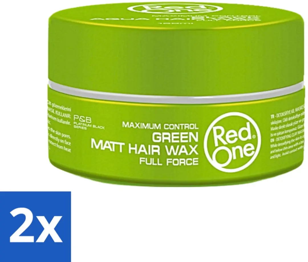 Red One Haarwax Groen 300ml
