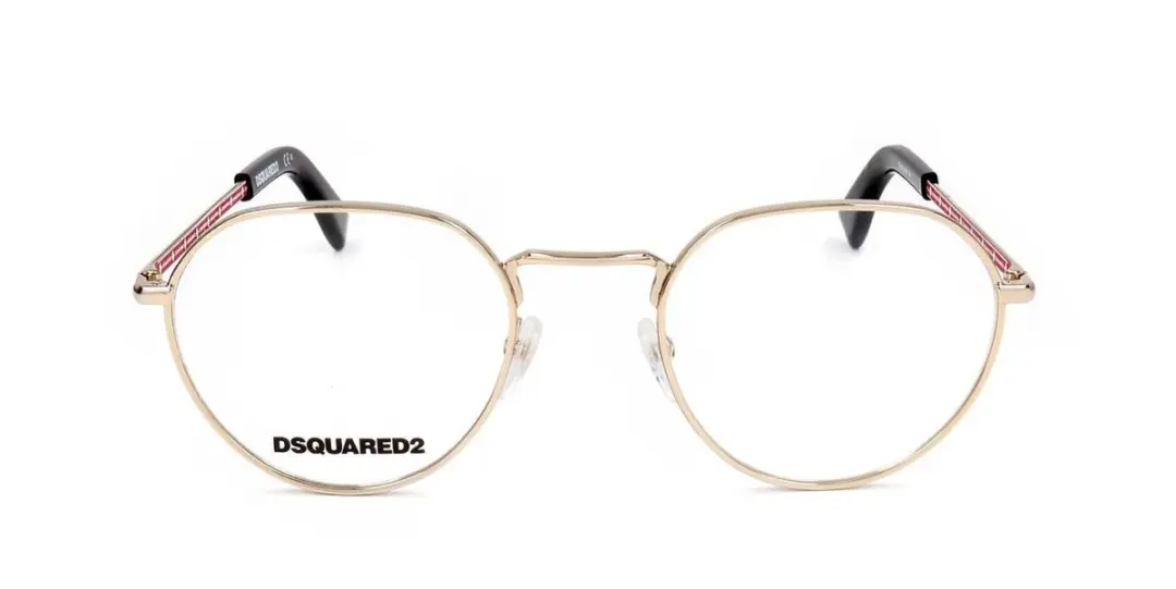 Dsquared2 D2 0019 Brilmontuur - Gold Havana - afbeelding 3 van 3