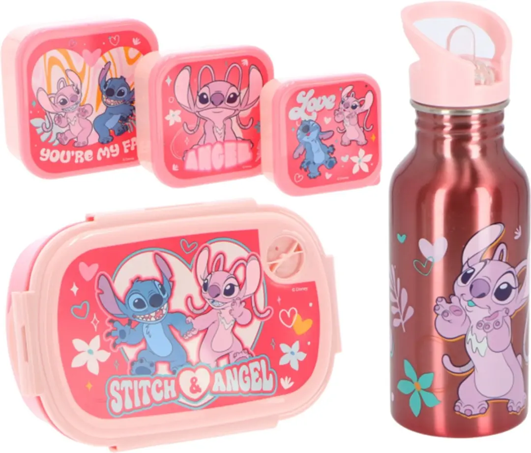 Lilo & Stitch schoolset; rugzak en lunchset