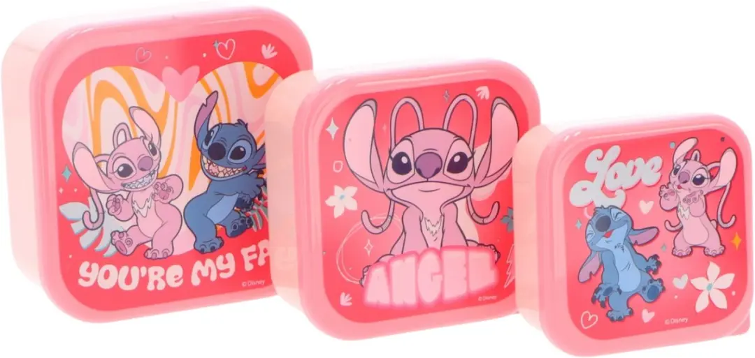 Lilo & Stitch schoolset; rugzak en lunchset