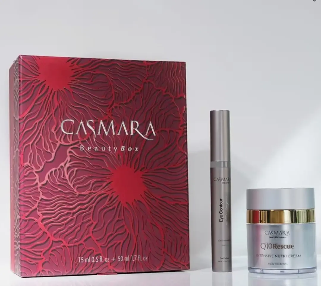 Casmara Beauty Box Q10 Rescue Plus Oog- en Gezichtscrème