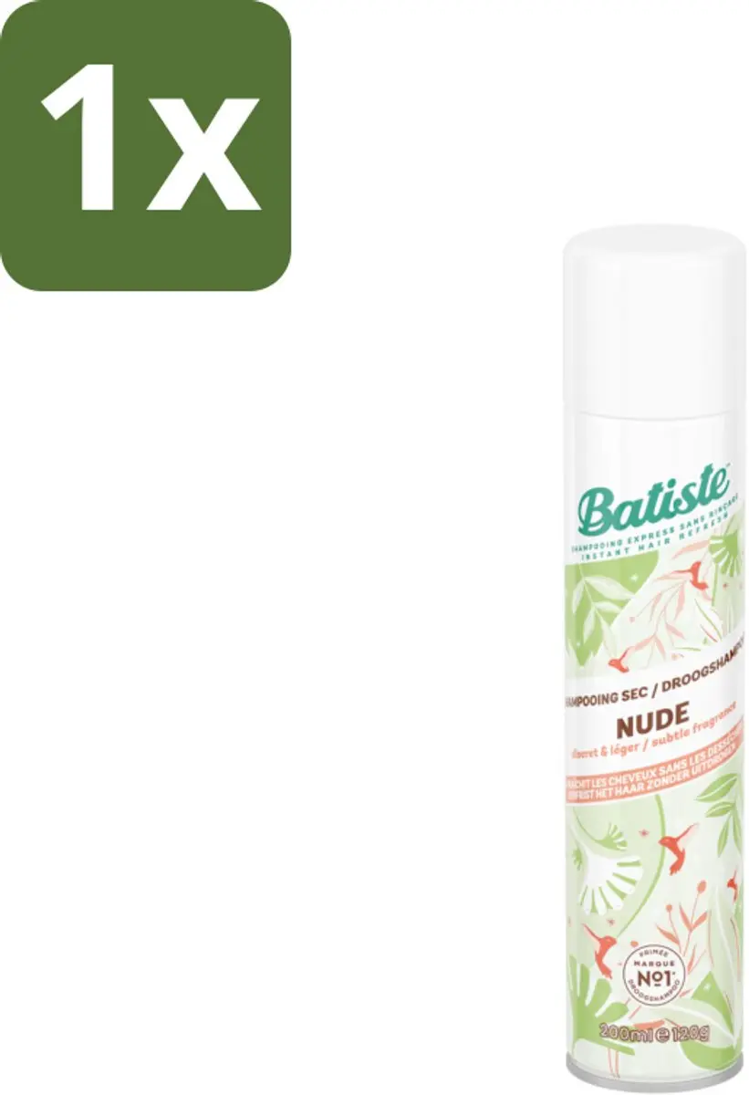 Batiste Nude Droogshampoo 200ml