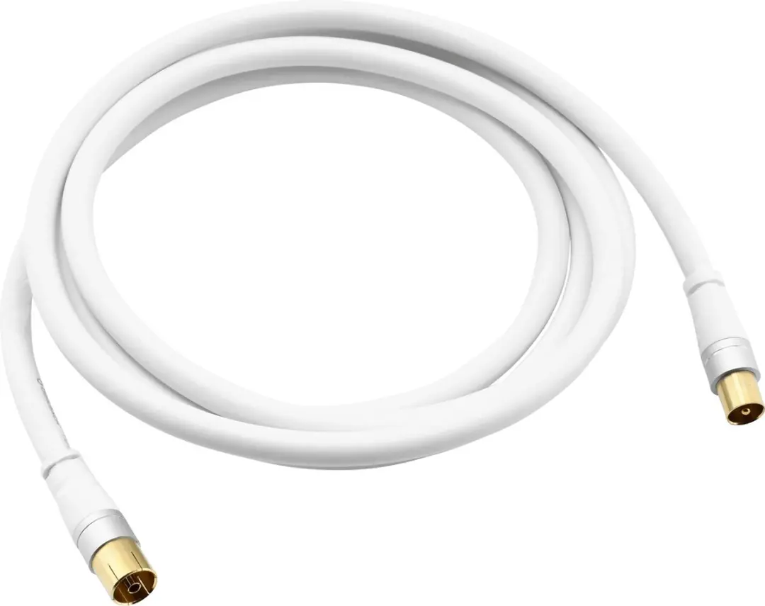 Oehlbach D1C33112 Coaxkabel 2m - Wit