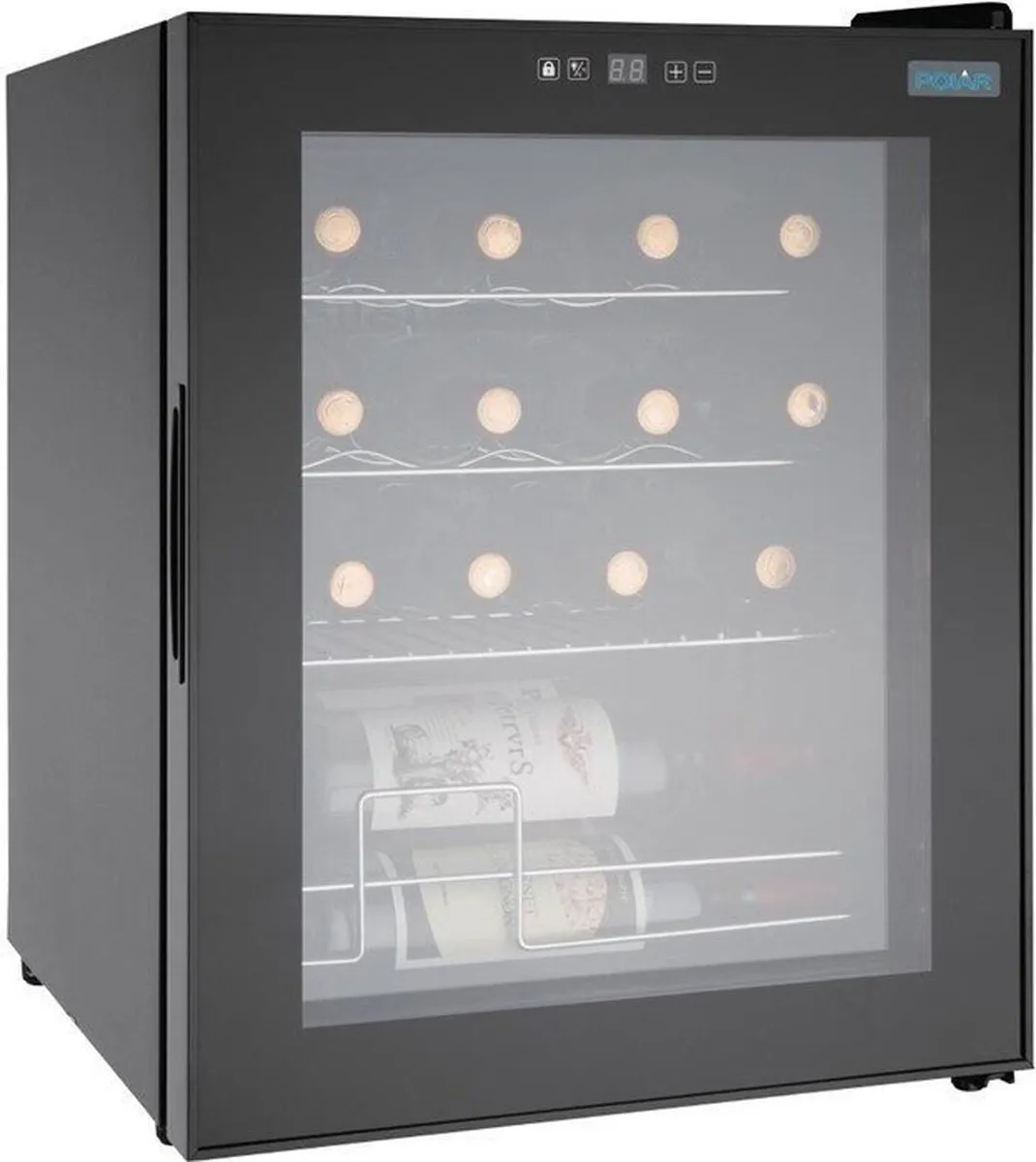 Polar C-Serie CB058 Tafelmodel Wijnkoeler 48L - Zwart