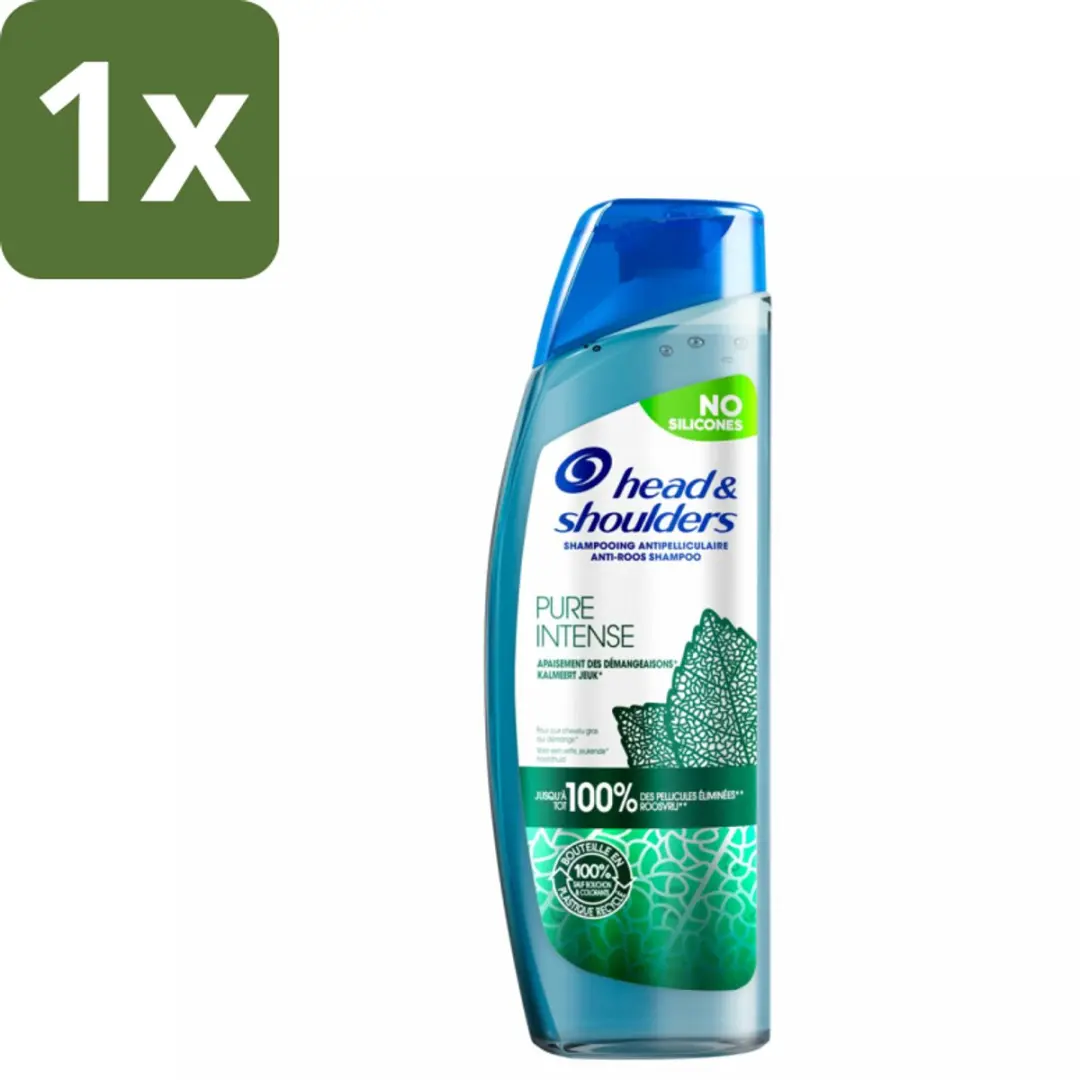 Head & Shoulders Pure Intense Shampoo 250ml