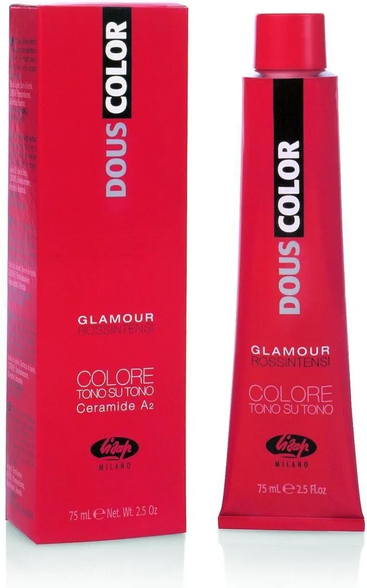 Lisap Douscolor Glamour 5.43 Permanent Haarkleuring 75ml