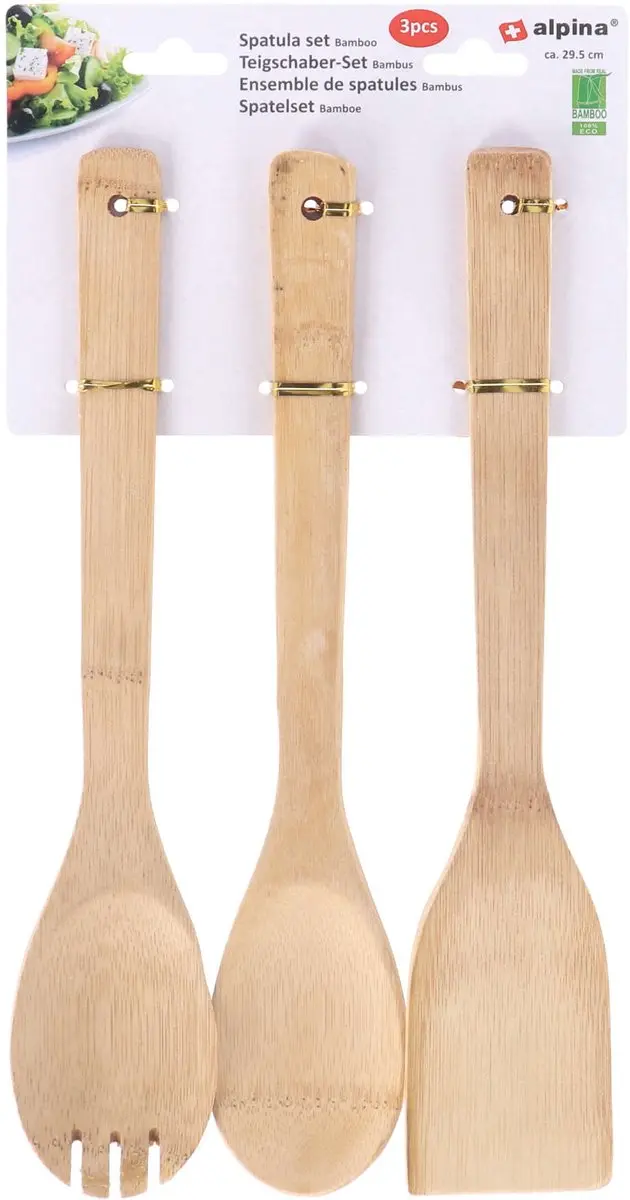 Alpina Spatelset 3-delig 29,5cm Bamboe