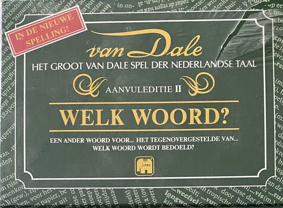 Jumbo van Dale Welk woord? Aanvuleditie