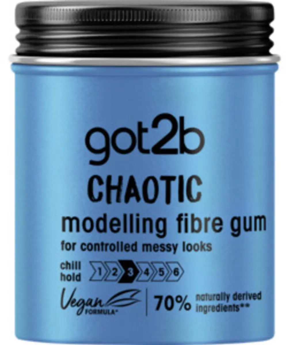 Got2b Men Chaotic Fibre Haar Gum 6x100ml - Vegan
