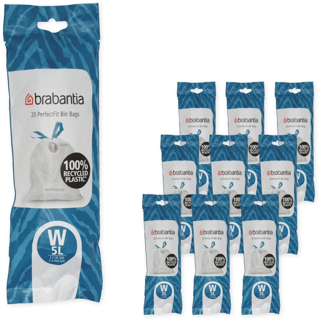 Brabantia PerfectFit Vuilniszakken 5L Code W