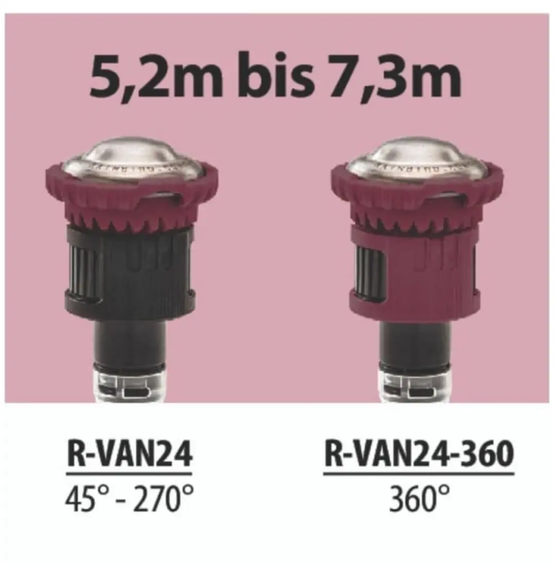 Rain Bird R-VAN 24-360 Roterende Sproeier - afbeelding 3 van 5