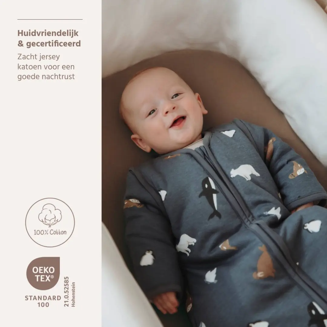 Meyco Baby Arctic Slaapzak 110cm - 2.5 TOG - Multicolor