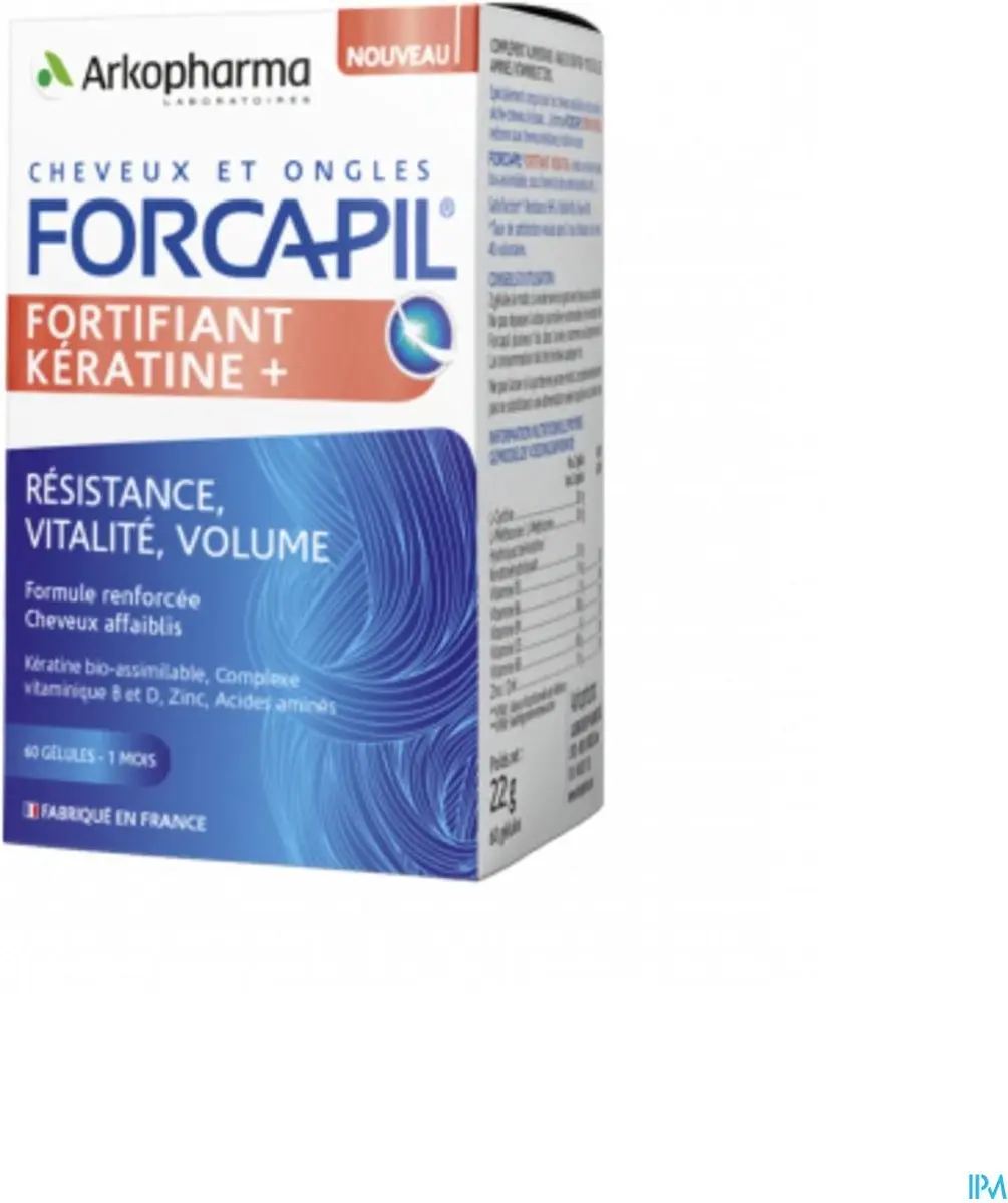 Arkopharma Forcapil Keratine+ Capsules 60