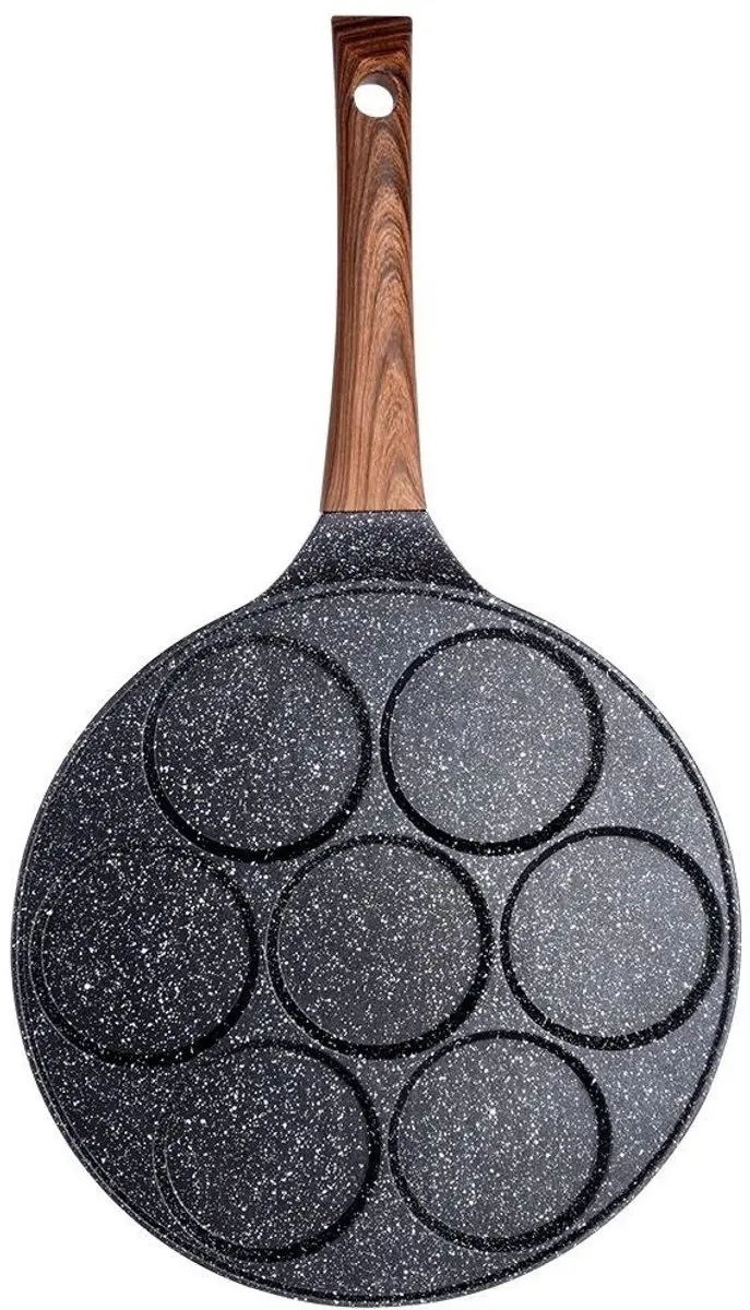 Orion Vilde Granieten Koekenpan 26cm - 7 Gaten