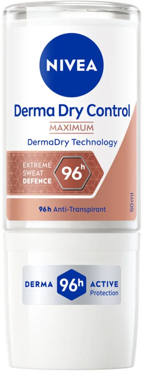 NIVEA Anti-Transpirant Roller Derma Control 50ml - afbeelding 6 van 6