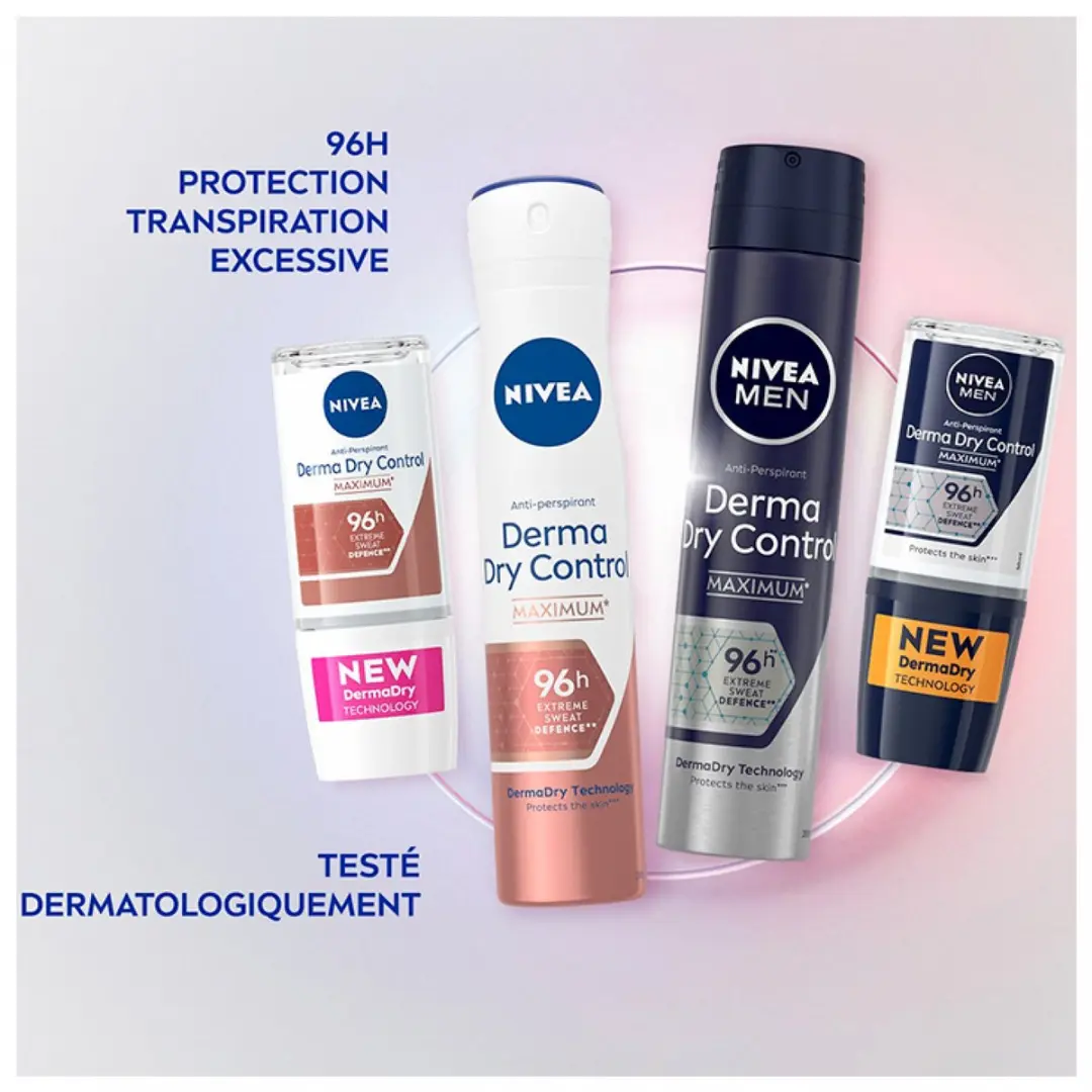 NIVEA Anti-Transpirant Roller Derma Control 50ml