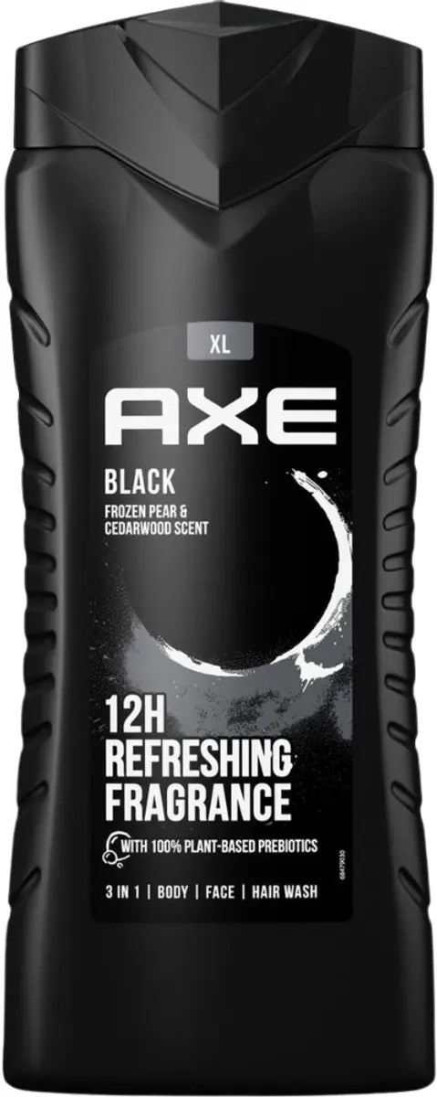 Axe 3-in-1 Douchegel XL Black 2400ml - 6 Stuks