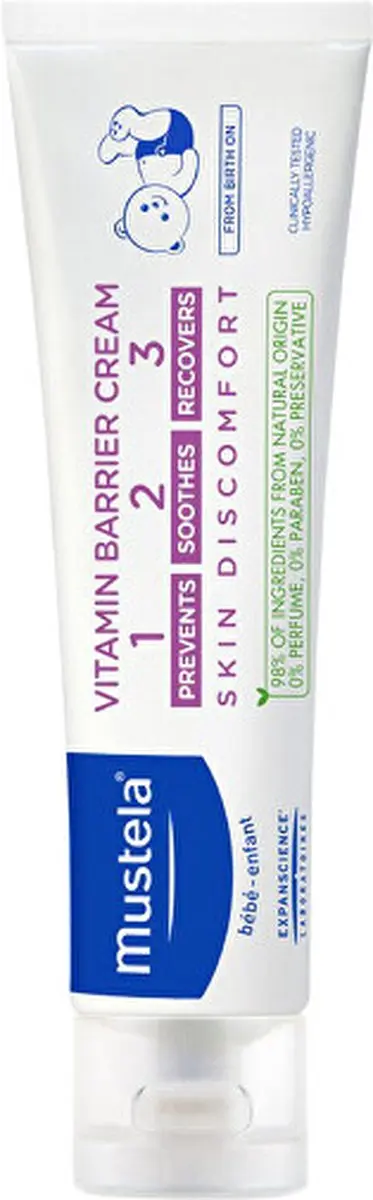 Mustela Vitamin Barrier Cream 50ml