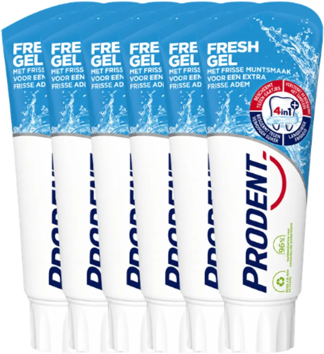 Prodent Fresh Gel Tandpasta 6x75ml