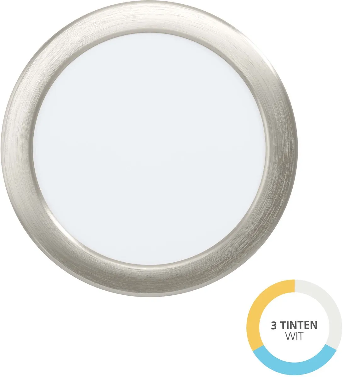 Eglo Fueva 6 Inbouwspot LED Ø16.8cm Grijs