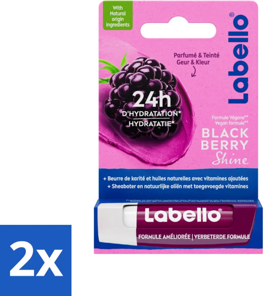 Labello Blackberry Shine Lippenbalsem